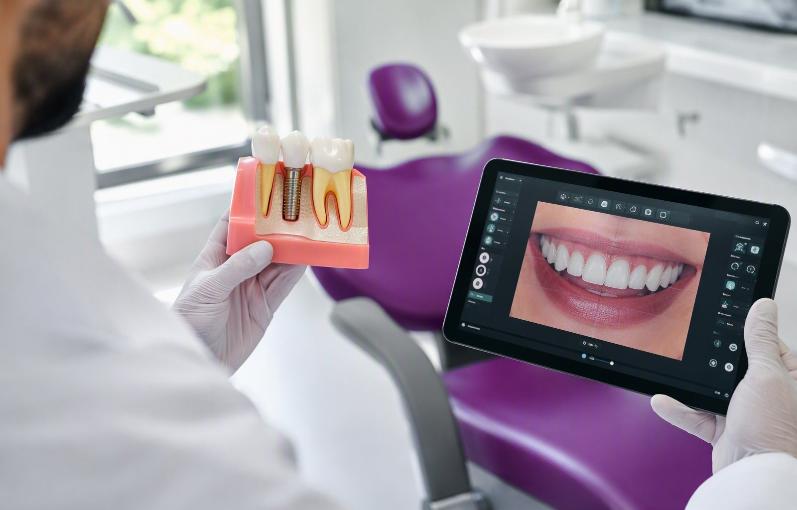 Implantes dentales en Blanes: modelo de implante y planificación digital en Clínica BioDental